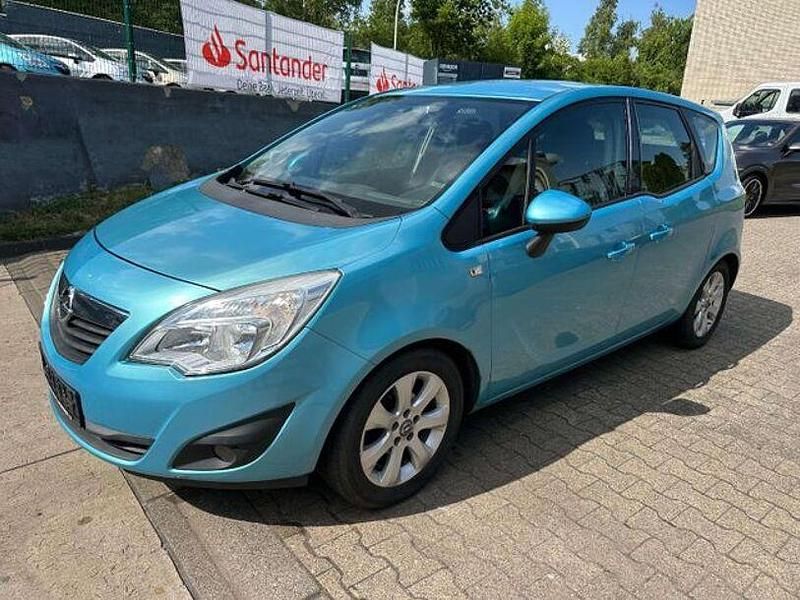 Blau Gebraucht 2010 Opel Meriva Edition Van / Kleinbus | 4.899 € (Guter Preis) - Bild 1/4