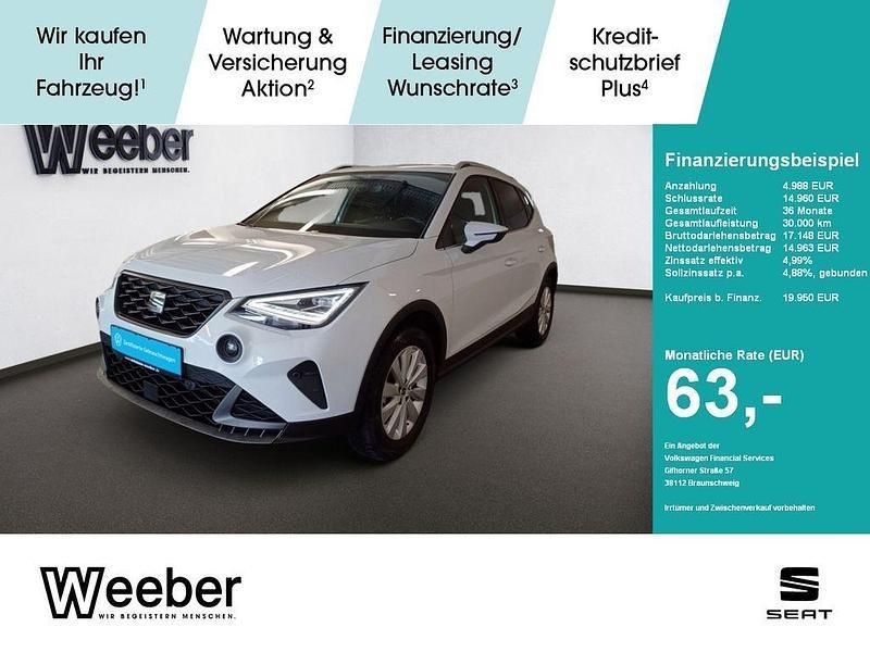 Nevada weiss Gebraucht 2024 Seat Arona FR SUV | 21.480 € (Etwas zu teuer) - Bild 1/4