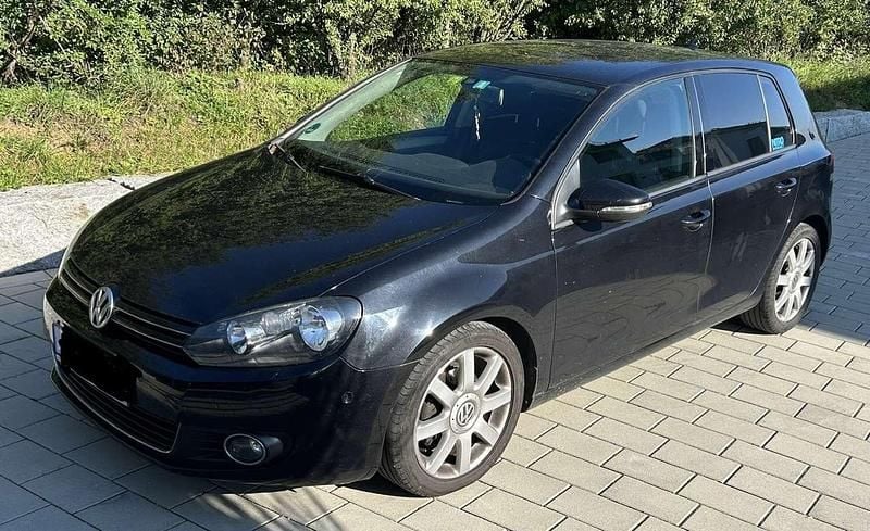 Schwarz Gebraucht 2012 VW Golf VII Highline Kleinwagen | 6.900 € (Guter Preis) - Bild 1/4