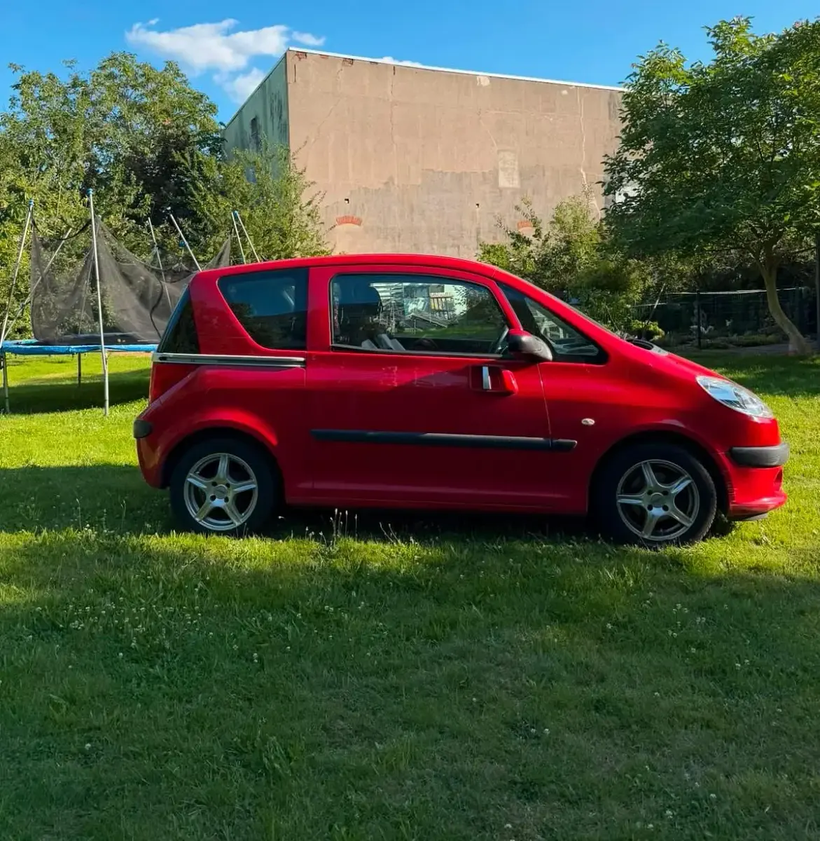 Gebraucht Peugeot 1007 75 PS (55 kW) 2005 Blau Van / Kleinbus