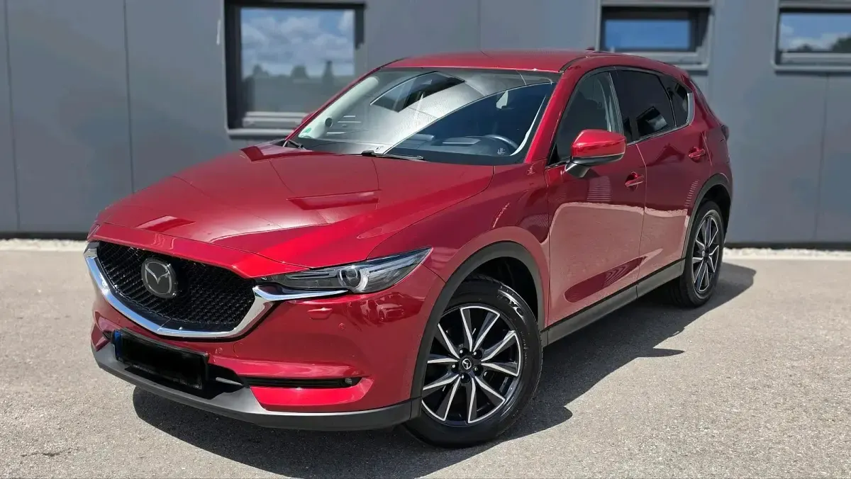 Gebraucht Mazda CX-5 194 PS (142 kW) 2018 Rot SUV
