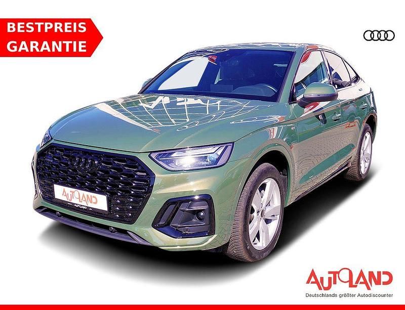 Grün Gebraucht 2022 Audi Q5 Sportback S-Line SUV | 39.890 € (Fairer Preis) - Bild 1/4