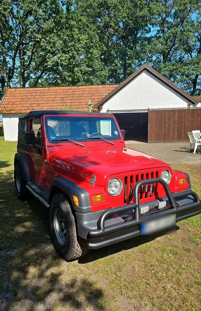 Gebraucht Jeep Wrangler 118 PS (86 kW) 1998 Rot SUV