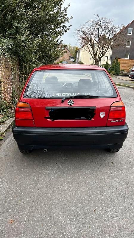 Gebraucht VW Golf III 60 PS (44 kW) 1995 Rot Kleinwagen