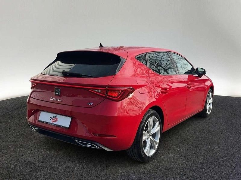 Usata Seat Leon FR 150 CV (110 kW) 2020 Rosso Berlina