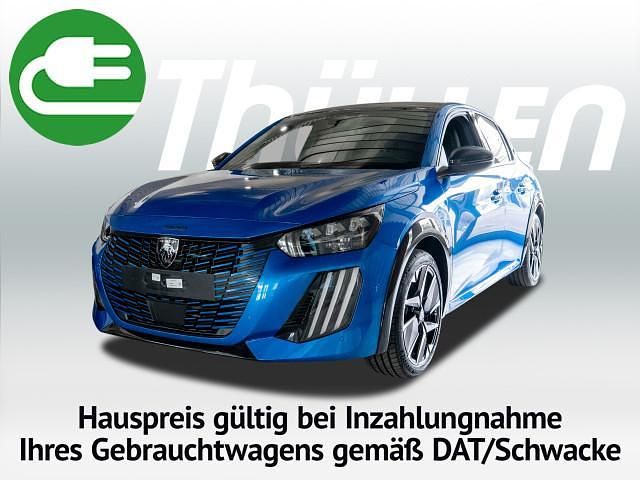 Blau Neu 2025 Peugeot e-208 GT Kleinwagen | 42.980 € - Bild 1/4