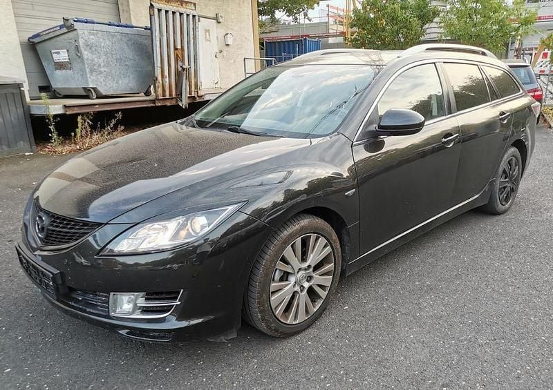Schwarz Gebraucht 2008 Mazda 6 Exclusive Kombi | 1.200 € (Superpreis) - Bild 1/4