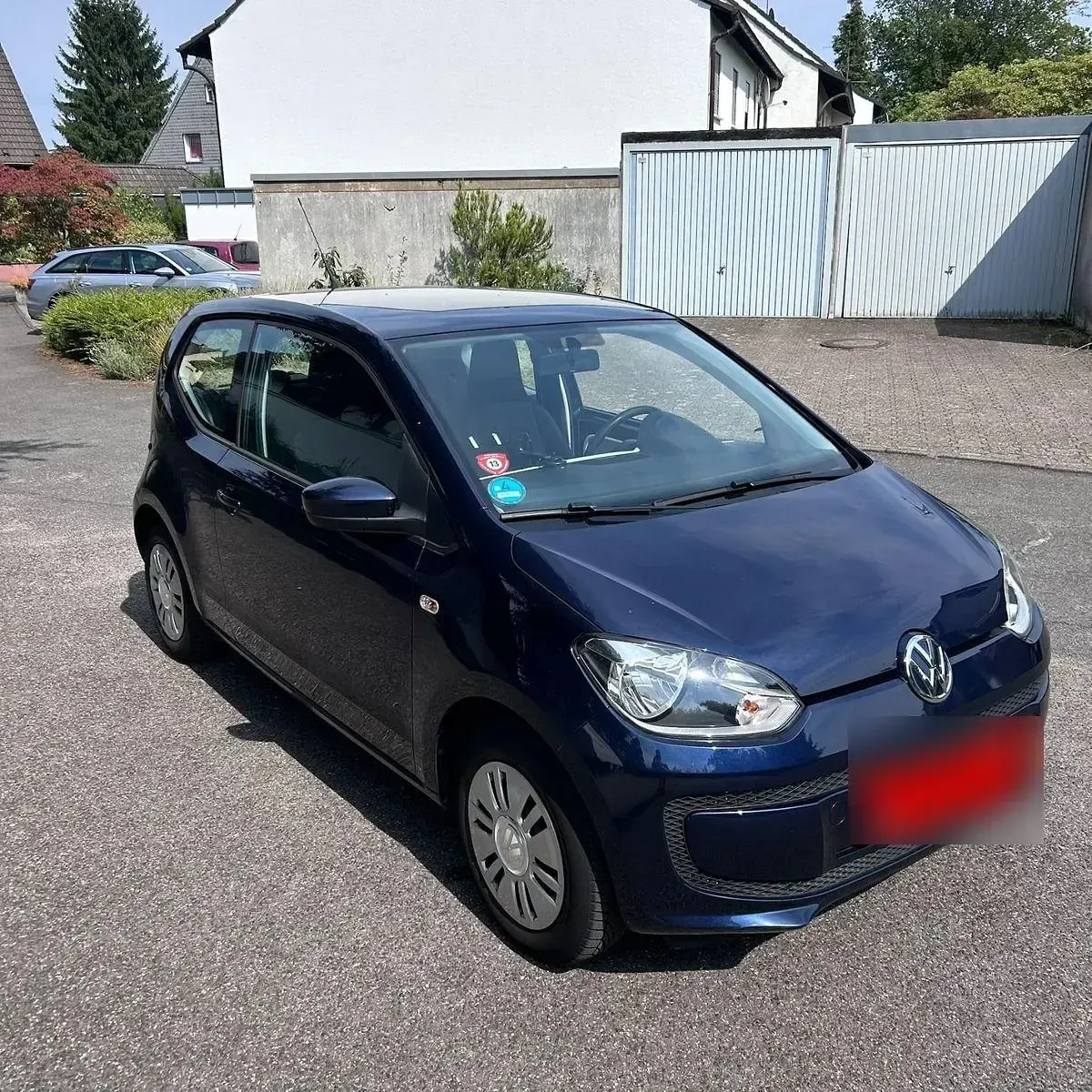 Gebraucht VW up! 60 PS (44 kW) 2013 Blau Kleinwagen
