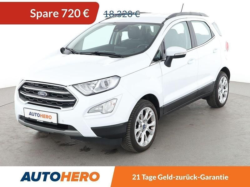 Weiß Gebraucht 2022 Ford Ecosport Titanium SUV | 17.200 € (Guter Preis) - Bild 1/3