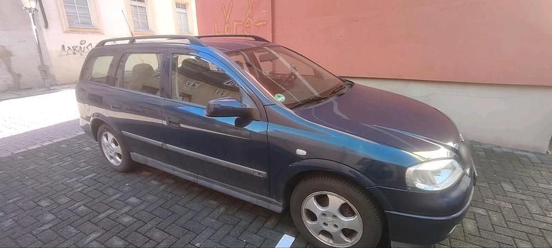 Gebraucht Opel Astra 75 PS (55 kW) 1997 Blau Kombi