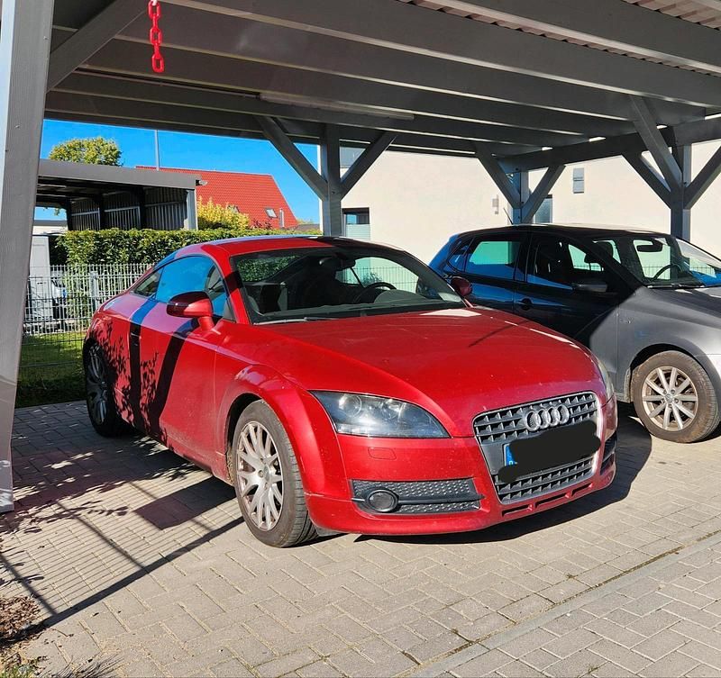 Rot Gebraucht 2008 Audi TT Coupé | 5.450 € (Fairer Preis) - Bild 1/4