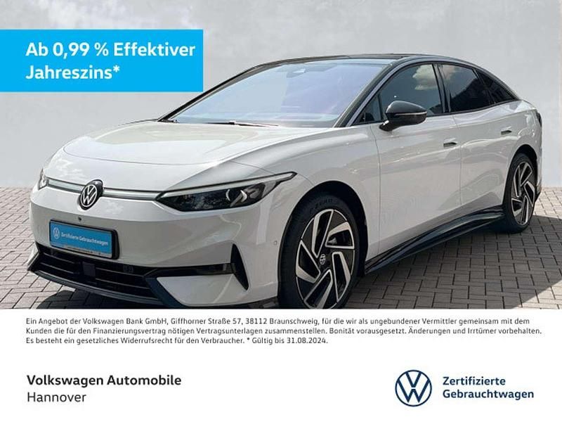 Weiß Gebraucht 2024 VW ID.7 Pro Limousine | 51.950 € - Bild 1/3