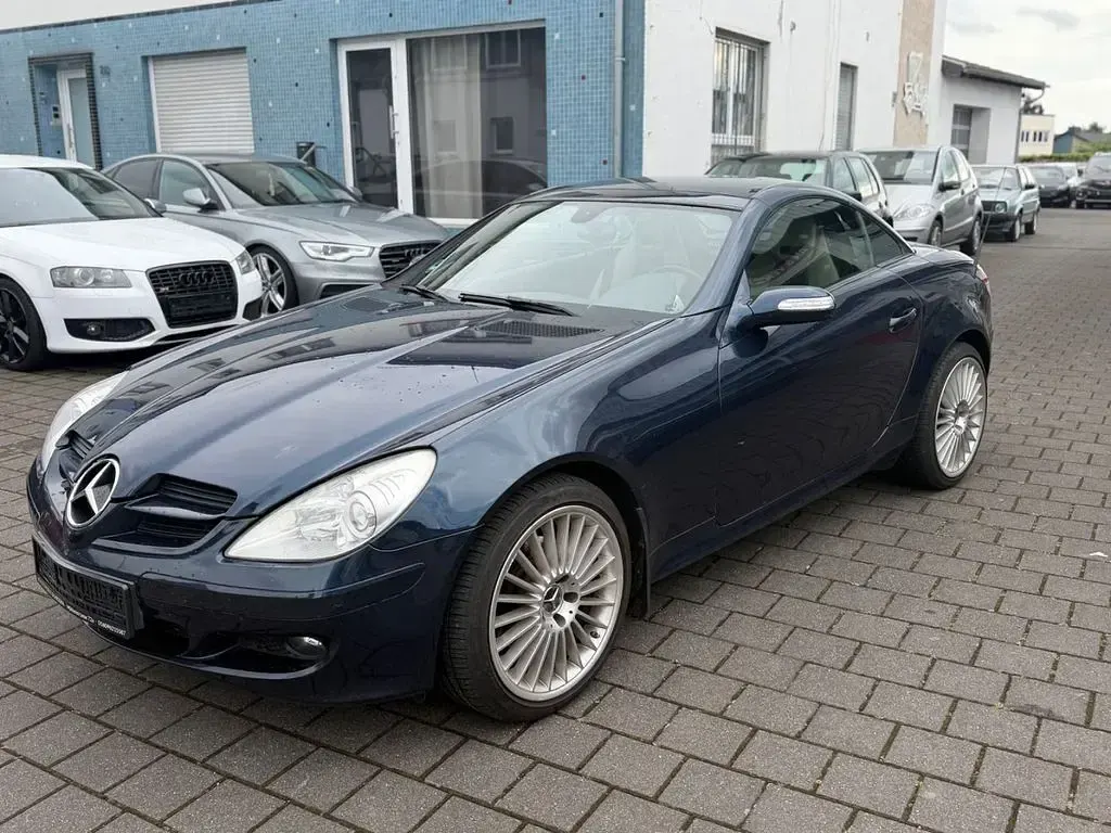 Gebraucht Mercedes SLK280 231 PS (169 kW) 2006 Blau Cabrio