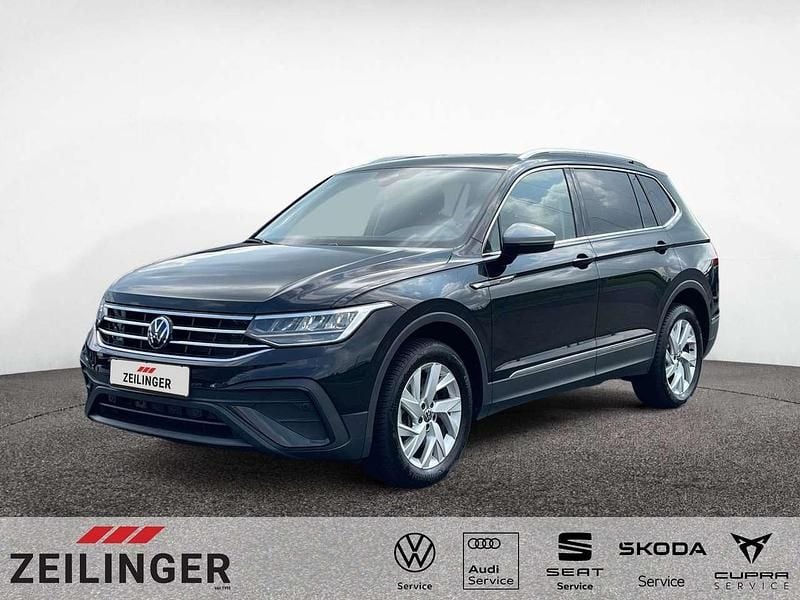 Schwarz Gebraucht 2024 VW Tiguan Allspace Life SUV | 38.570 € (Superpreis) - Bild 1/4