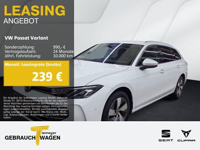 Weiß Gebraucht 2024 VW Passat IQ Drive Kombi | 31.830 € (Guter Preis) - Bild 1/4