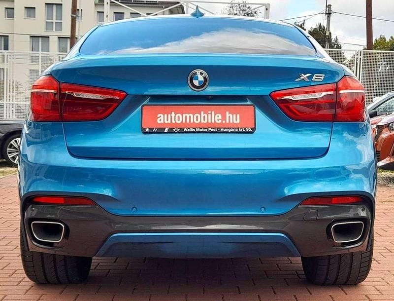 Gebraucht BMW X6 M Sport 258 PS (189 kW) 2020 Long beach blue metallic SUV