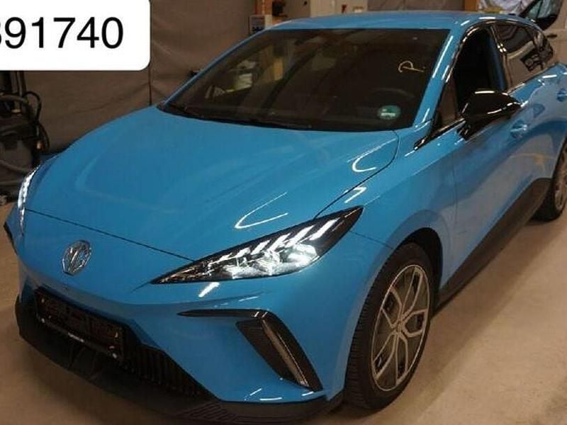 Blau Gebraucht 2023 MG MG4 EV Luxury Kleinwagen | 19.990 € (Guter Preis) - Bild 1/4