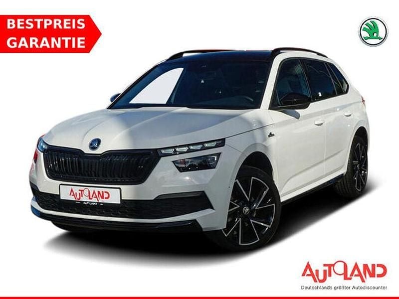 Candy weiß Gebraucht 2021 Skoda Kamiq Monte Carlo SUV | 21.950 € (Etwas zu teuer) - Bild 1/4