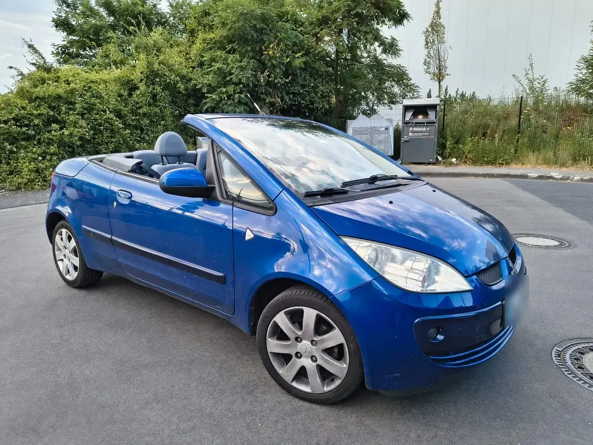 Gebraucht Mitsubishi Colt 109 PS (80 kW) 2007 Blau Cabrio