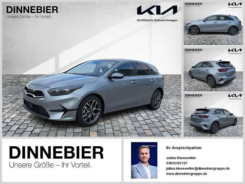 Neu Kia Ceed Platinum 140 PS (102 kW) 2025 Lunarsilber met Kleinwagen