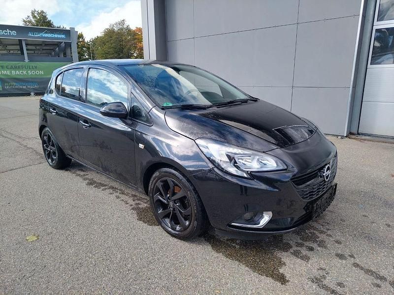 Gebraucht Opel Corsa Selection 90 PS (66 kW) 2017 Schwarz Kleinwagen