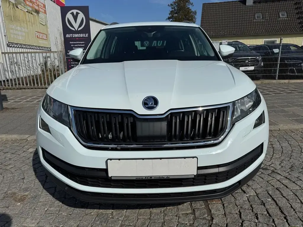 Gebraucht Skoda Kodiaq Ambition 150 PS (110 kW) 2018 Weiß SUV