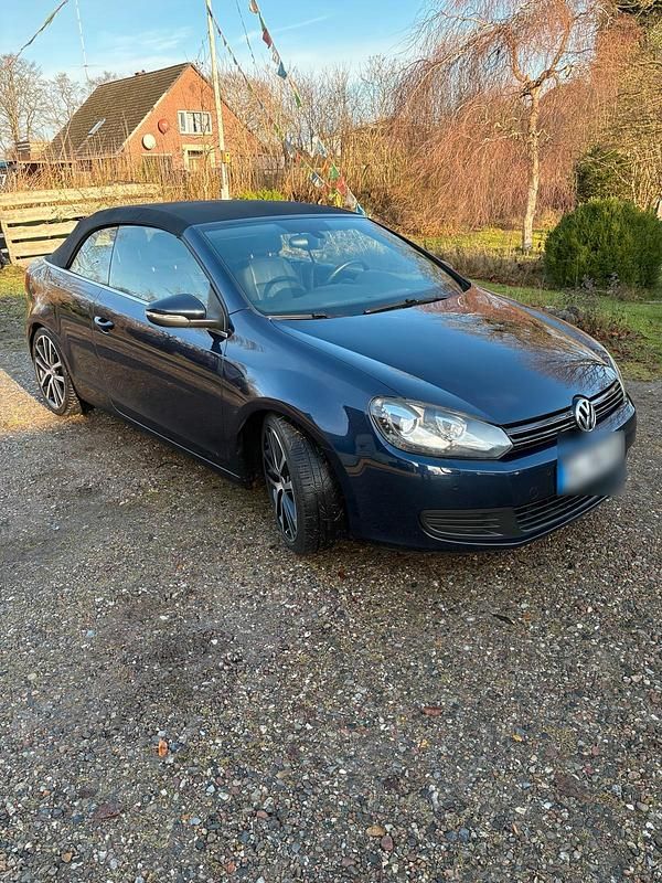 Gebraucht VW Golf Cabriolet 160 PS (117 kW) 2013 Blau Cabrio