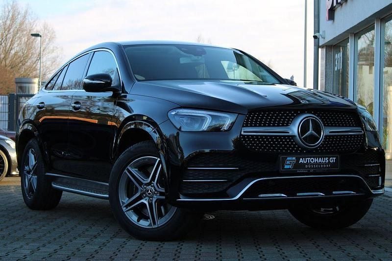 Obsidianschwarz Gebraucht 2021 Mercedes GLE350 AMG Coupé | 63.999 € (Guter Preis) - Bild 1/4