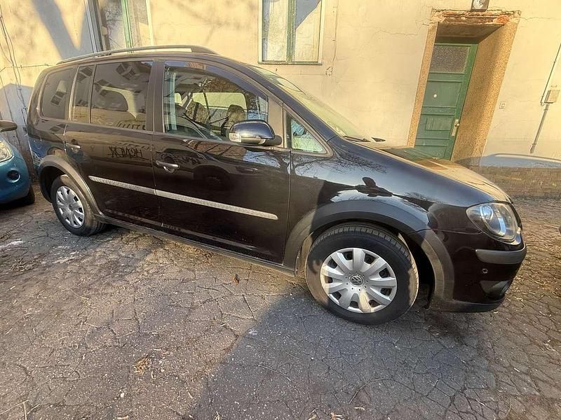 Gebraucht VW Touran Highline 140 PS (102 kW) 2008 Schwarz Van / Kleinbus