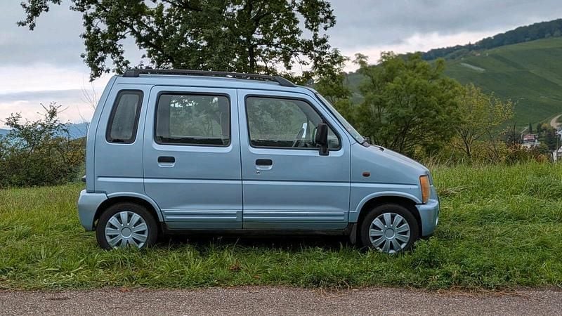 Gebraucht Suzuki Wagon R+ 65 PS (47 kW) 1998 Blau Van