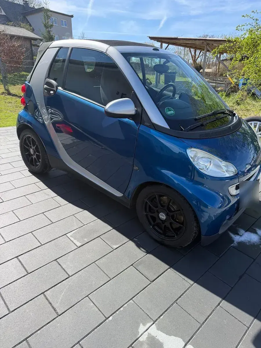 Gebraucht Smart ForTwo Cabrio Passion 71 PS (52 kW) 2010 Blau Cabrio
