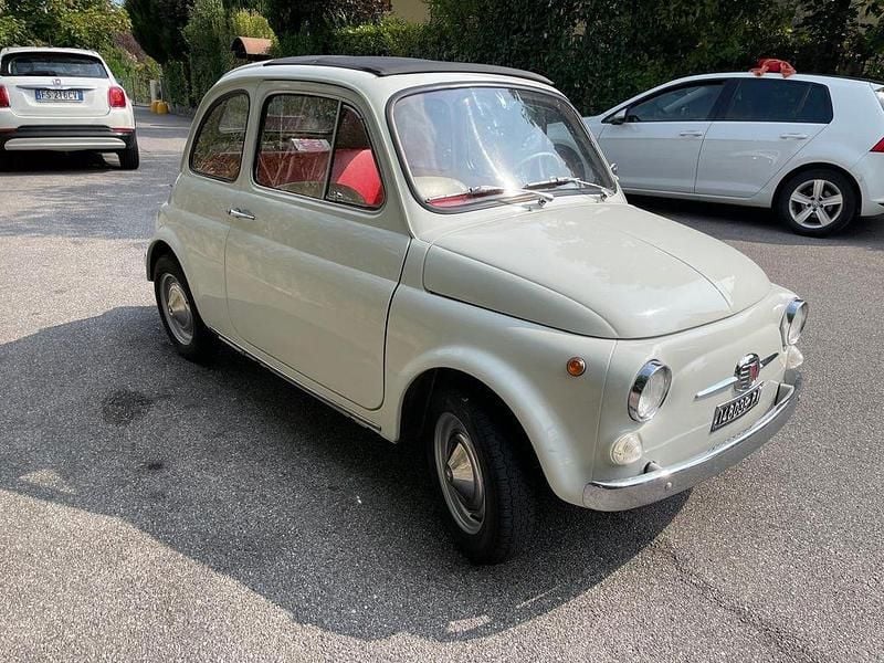 Weiß Gebraucht 1968 Fiat 500 Cabrio | 6.500 € - Bild 1/4