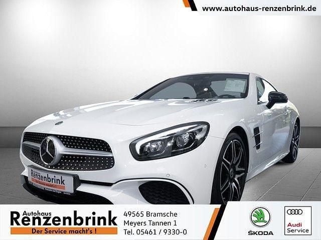 Weiß Gebraucht 2019 Mercedes SL400 Cabrio | 75.447 € (Guter Preis) - Bild 1/4