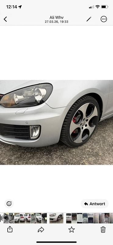 Gebraucht VW Golf GTI 211 PS (155 kW) 2009 Silber Coupé