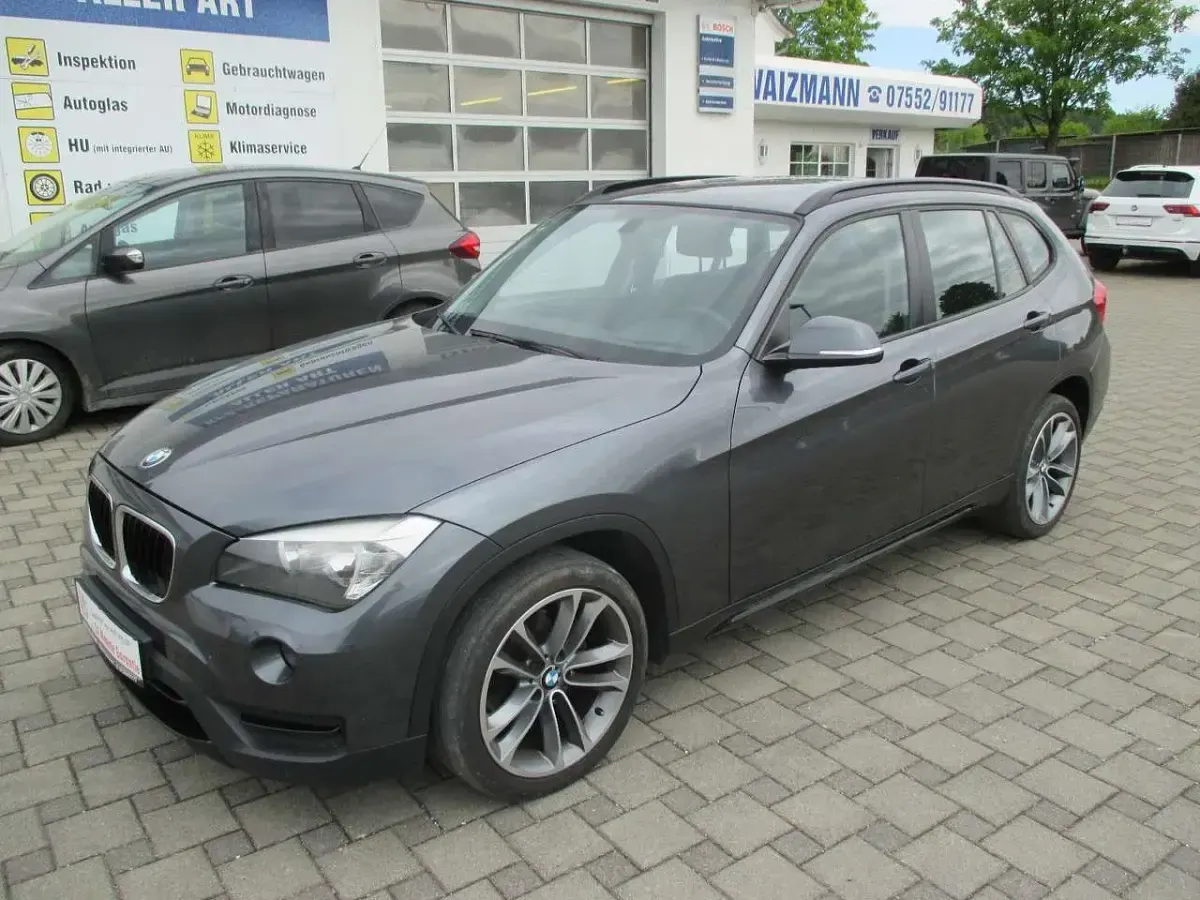 Second-hand BMW X1 Sport Line 143 CP (105 kW) 2014 Gri SUV
