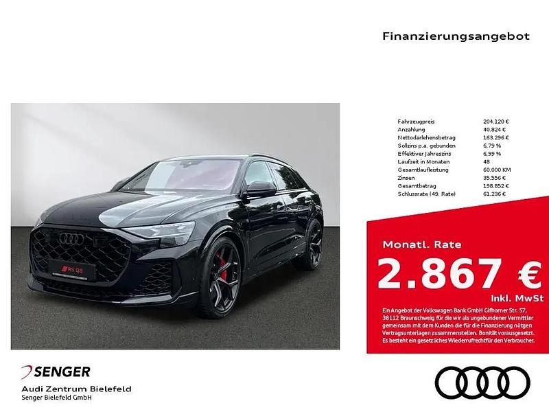 Schwarz Neu 2025 Audi RS Q8 Performance SUV | 204.120 € - Bild 1/1