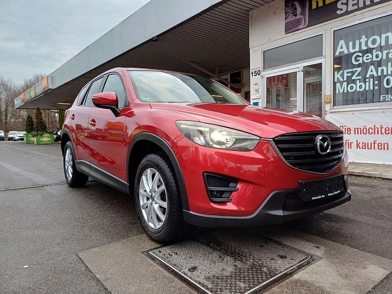 Rubinrot metallic Gebraucht 2015 Mazda CX-5 Exclusive-Line SUV | 7.990 € (Fairer Preis) - Bild 1/4