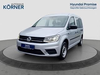 Gebraucht VW Caddy Maxi 102 PS (75 kW) 2019 Silber Van / Kleinbus