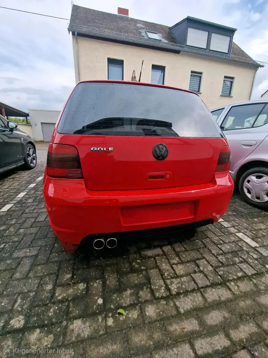 Gebraucht VW Golf IV GTI 75 PS (55 kW) 2001 Rot Kleinwagen
