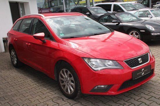 Gebraucht Seat Leon ST Style 150 PS (110 kW) 2014 Rot Kombi
