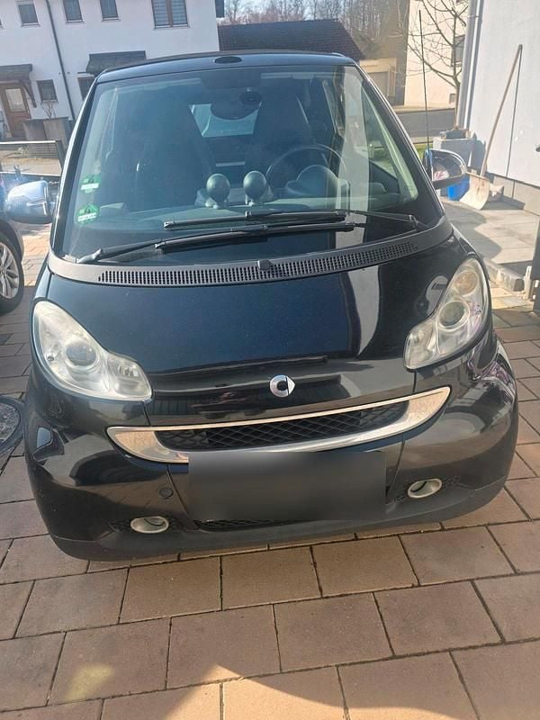 Gebraucht Smart ForTwo Cabrio 82 PS (60 kW) 2007 Schwarz Cabrio