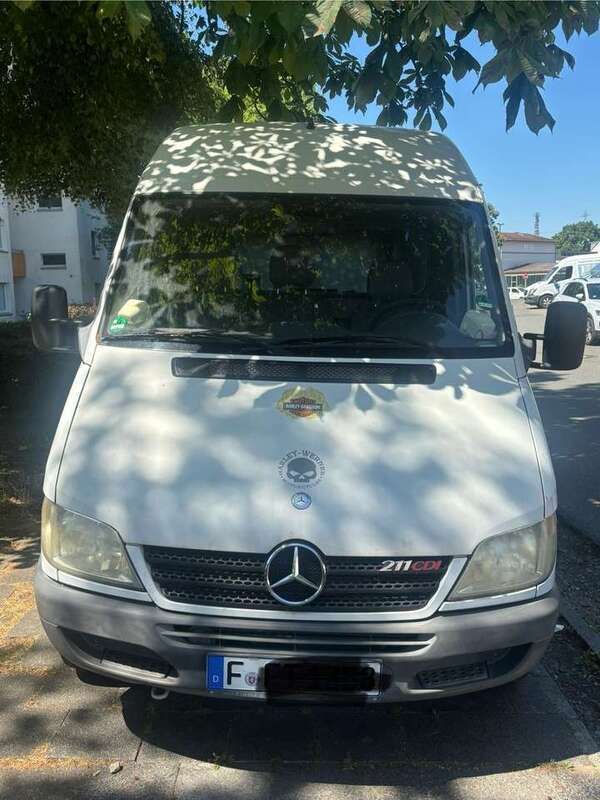 Weiß Gebraucht 2005 Mercedes Sprinter Van | 4.490 € - Bild 1/4