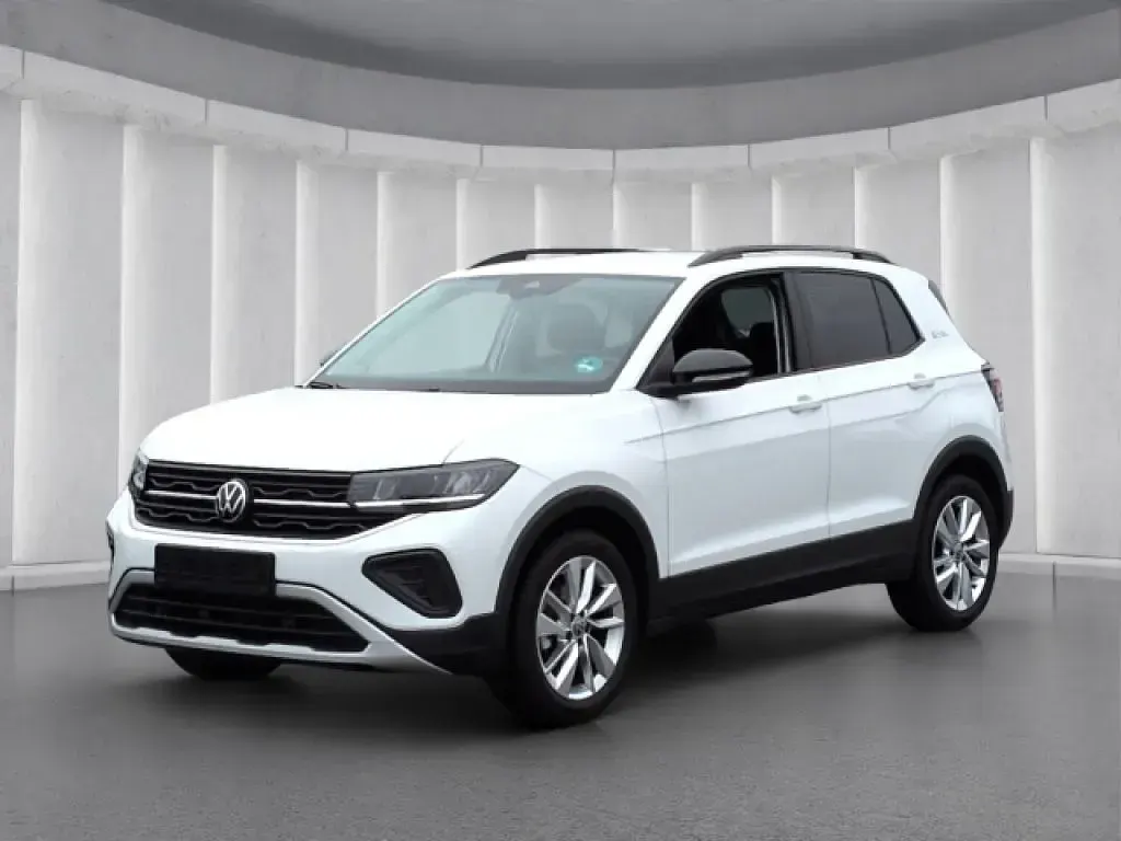 Gebraucht VW T-Cross Goal 95 PS (69 kW) 2025 Weiss SUV