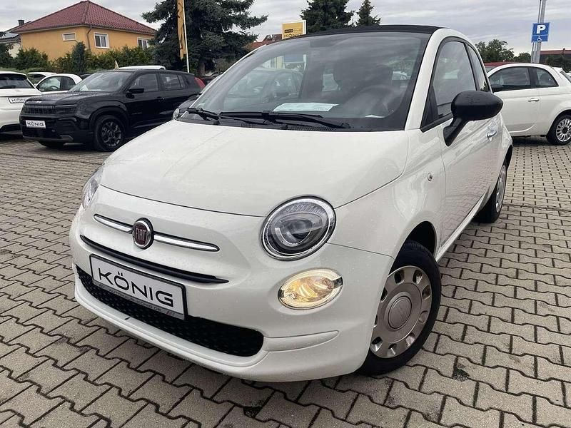 Gelato weiß (5ca) Gebraucht 2023 Fiat 500C Cabrio | 15.490 € (Fairer Preis) - Bild 1/4