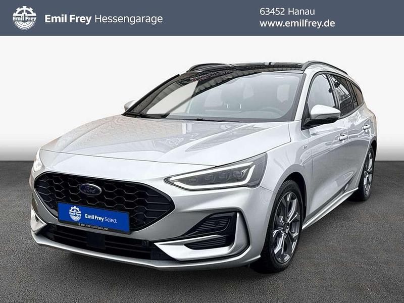 Moondust silber metallic Gebraucht 2023 Ford Focus ST-Line Kombi | 22.950 € (Guter Preis) - Bild 1/4