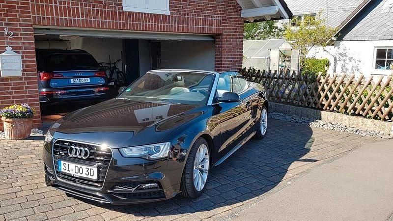 Schwarz Gebraucht 2016 Audi A5 Cabriolet S-Line Cabrio | 16.200 € (Superpreis) - Bild 1/4