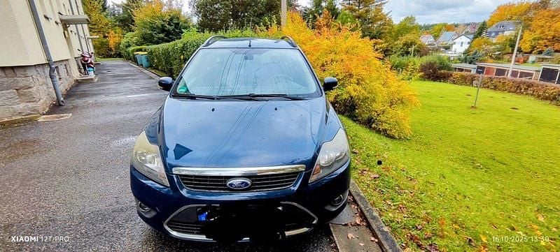 Blau Gebraucht 2008 Ford Focus Style Kombi | 1.000 € (Superpreis) - Bild 1/4