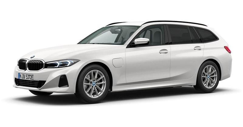 Weiß Gebraucht 2024 BMW 330e Comfort Edition Kombi | 39.363 € (Superpreis) - Bild 1/4