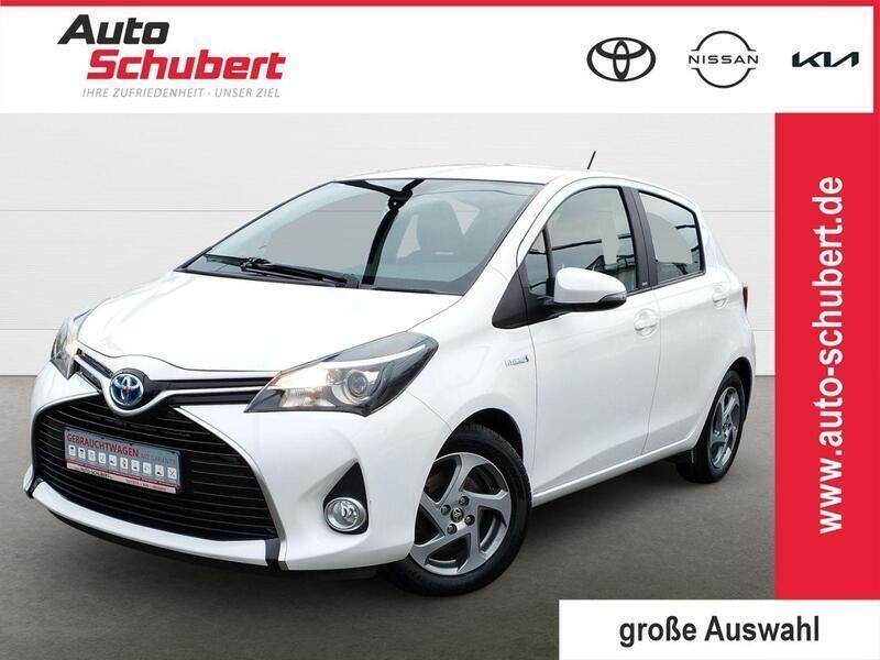 Weiss Gebraucht 2017 Toyota Yaris Hybrid Edition-S Limousine | 10.980 € (Fairer Preis) - Bild 1/3