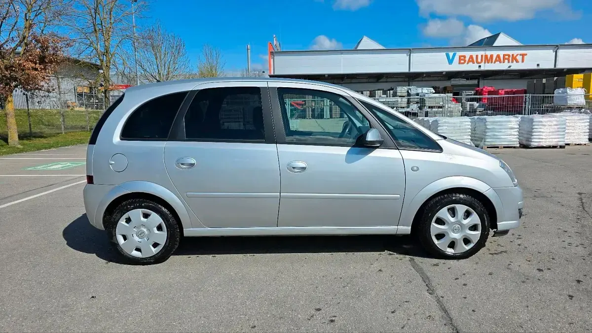 Gebraucht Opel Meriva Edition 105 PS (77 kW) 2006 Silber Van / Kleinbus